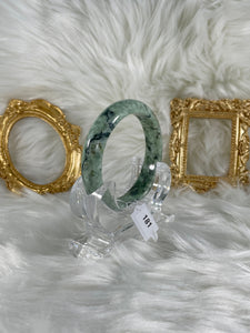 Grade A Natural Jade Bangle with certificate #181