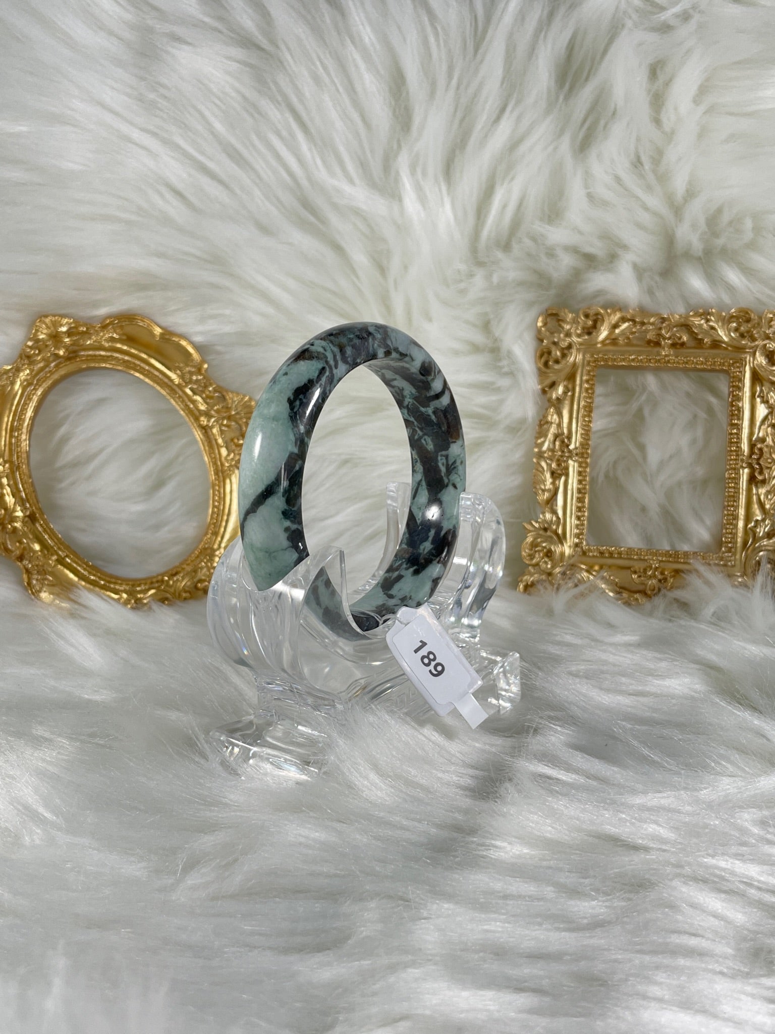 Grade A Natural Jade Bangle without certificate #189
