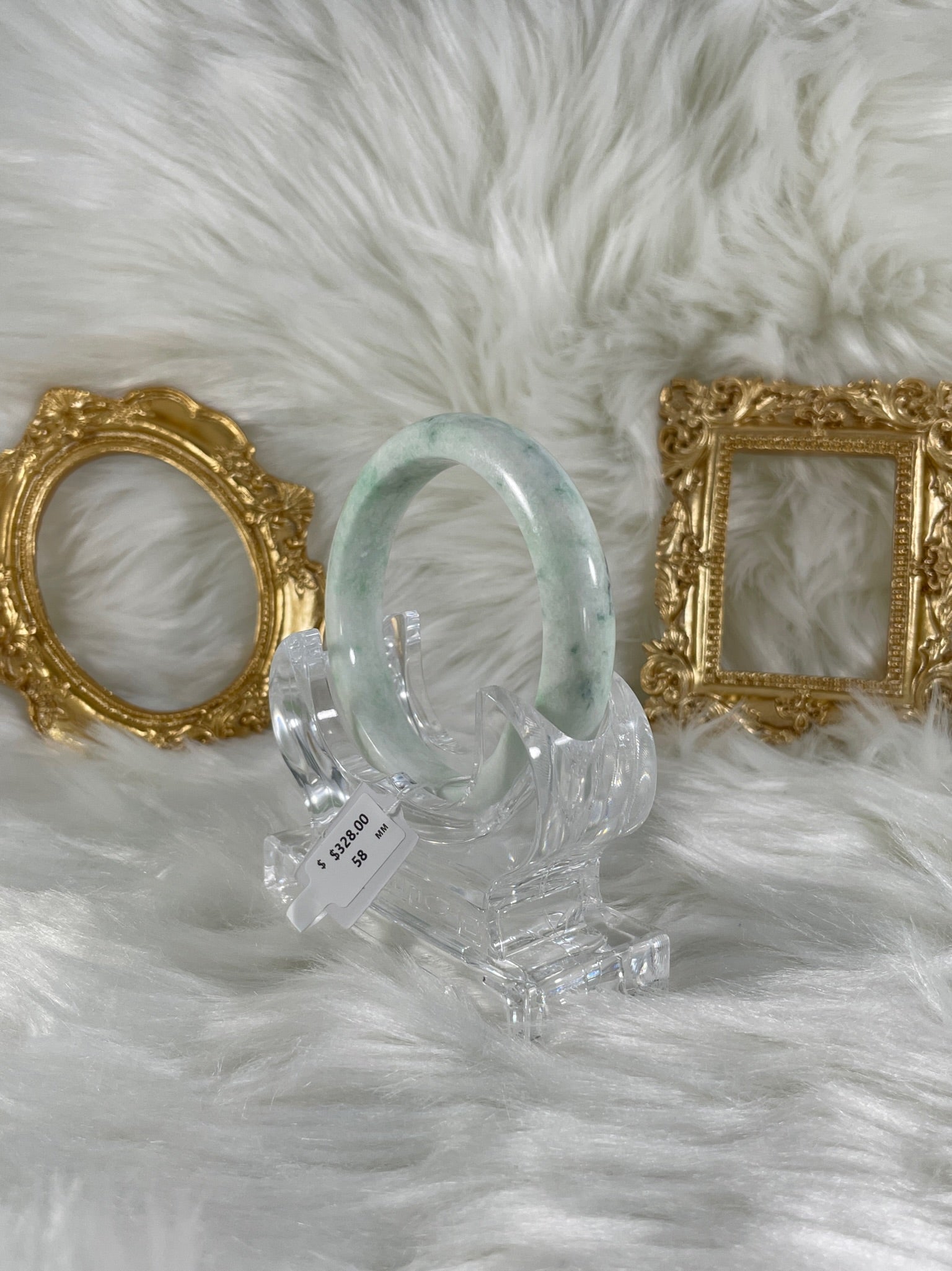 Grade A Natural Jade Bangle without certificate #190