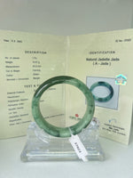 Load image into Gallery viewer, Grade A Natural Jade Bangle with certificate #37023
