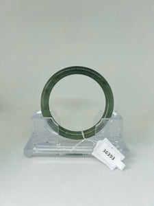 Grade A Natural Jade Bangle with certificate #36393