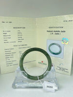 Load image into Gallery viewer, Grade A Natural Jade Bangle with certificate #36393
