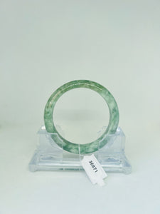 Grade A Natural Jade Bangle with certificate #36871