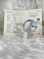 Load image into Gallery viewer, Grade A Natural Jade Bangle with certificate #36391
