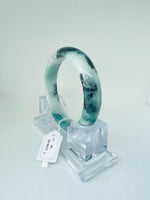 Load image into Gallery viewer, Grade A Natural Jade Bangle with certificate #36583
