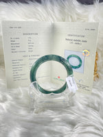 Load image into Gallery viewer, Grade A Natural Jade Bangle with certificate #36389
