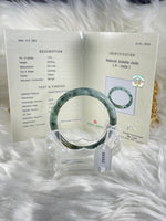 Load image into Gallery viewer, Grade A Natural Jade Bangle with certificate #36582
