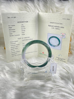 Load image into Gallery viewer, Grade A Natural Jade Bangle with certificate #36398
