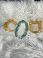 Load image into Gallery viewer, Grade A Natural Jade Bangle with certificate #37154

