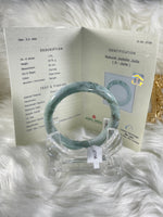 Load image into Gallery viewer, Grade A Natural Jade Bangle with certificate #37156
