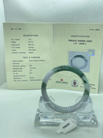 Load image into Gallery viewer, Grade A Natural Jade Bangle with certificate #36984
