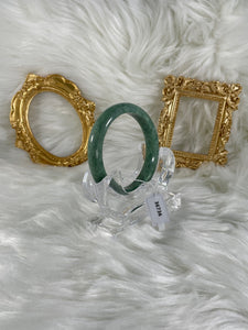 Grade A Natural Jade Bangle with certificate #36736