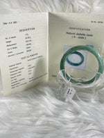 Load image into Gallery viewer, Grade A Natural Jade Bangle with certificate #36736
