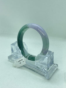 Grade A Natural Jade Bangle with certificate #36981