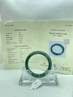 Load image into Gallery viewer, Grade A Natural Jade Bangle with certificate #36974
