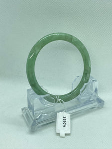 Grade A Natural Jade Bangle with certificate #36979
