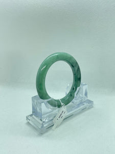 Grade A Natural Jade Bangle with certificate #36737
