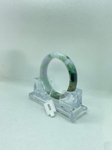 Grade A Natural Jade Bangle with certificate #36976