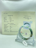 Load image into Gallery viewer, Grade A Natural Jade Bangle with certificate #36976
