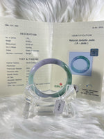 Load image into Gallery viewer, Grade A Natural Jade Bangle with certificate #37013
