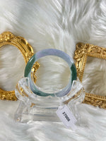 Load image into Gallery viewer, Grade A Natural Jade Bangle with certificate #37008
