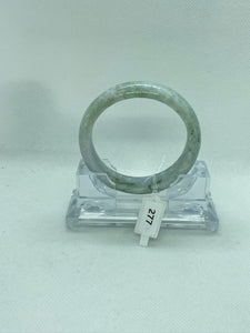 Grade A Natural Jade Bangle with certificate #277
