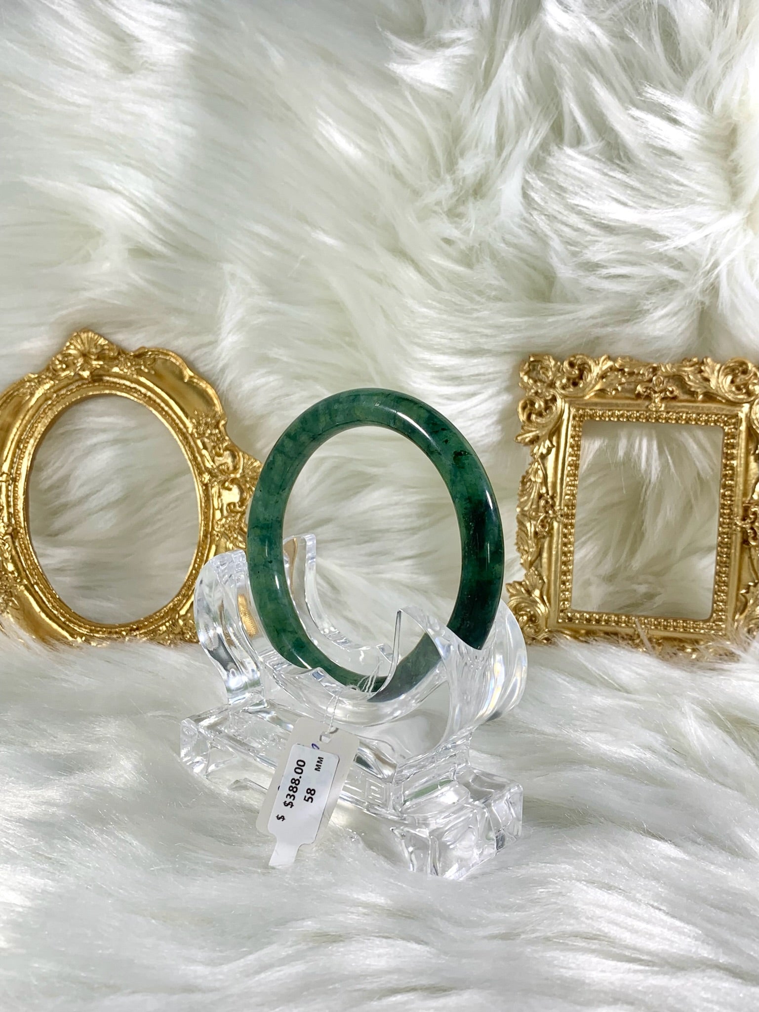 Grade A Natural Jade Bangle without certificate #354