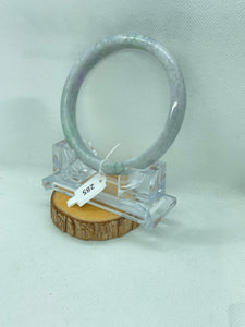Grade A Natural Jade Bangle with certificate #285