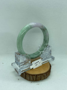 Grade A Natural Jade Bangle with certificate #246