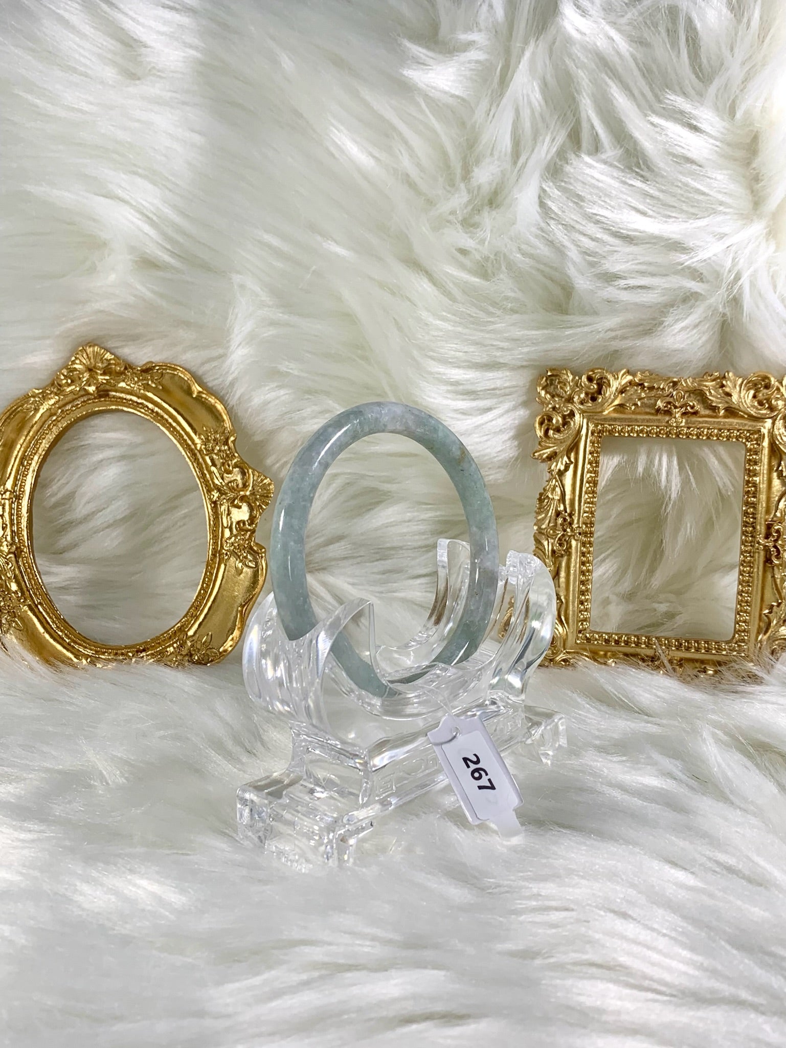Grade A Natural Jade Bangle without certificate #267