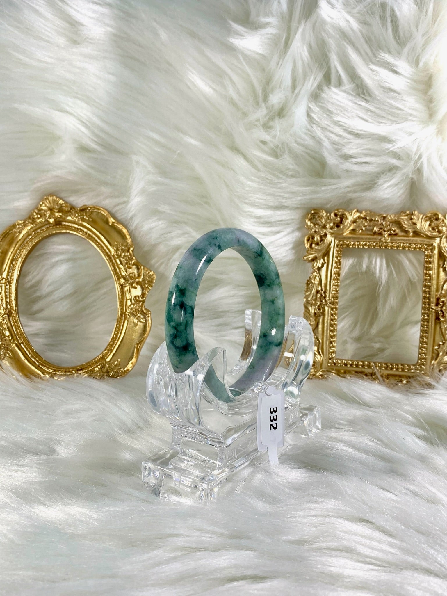Grade A Natural Jade Bangle without certificate #332