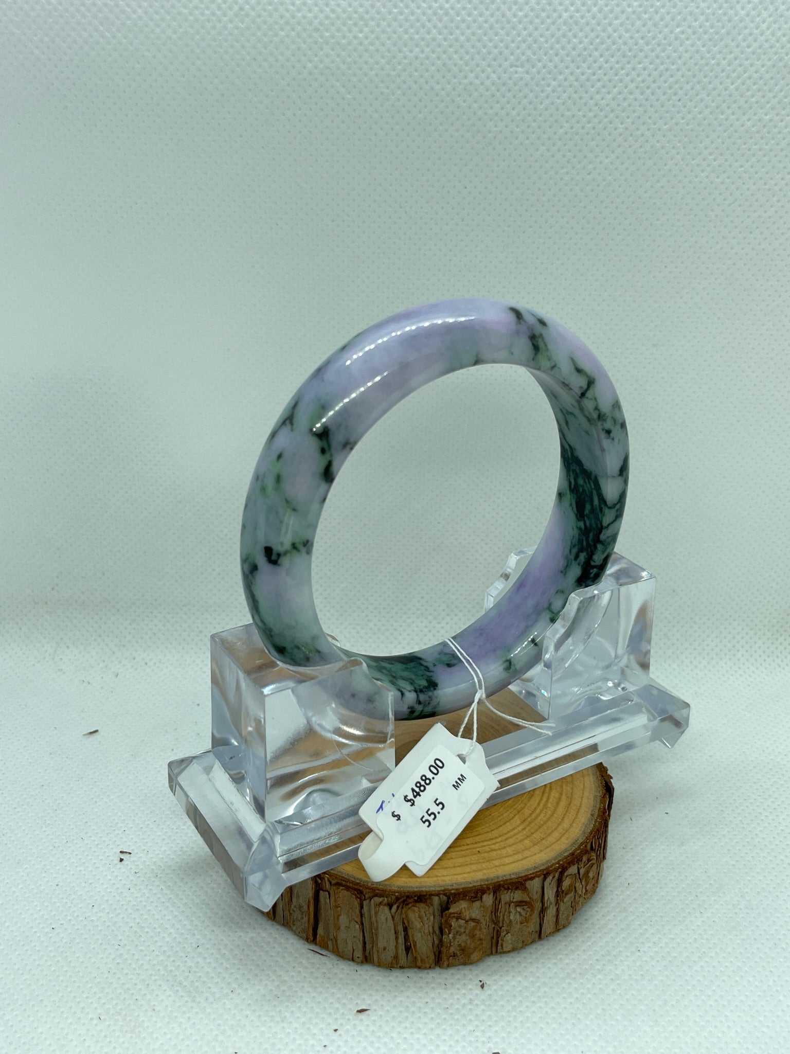 Grade A Natural Jade Bangle without certificate #296
