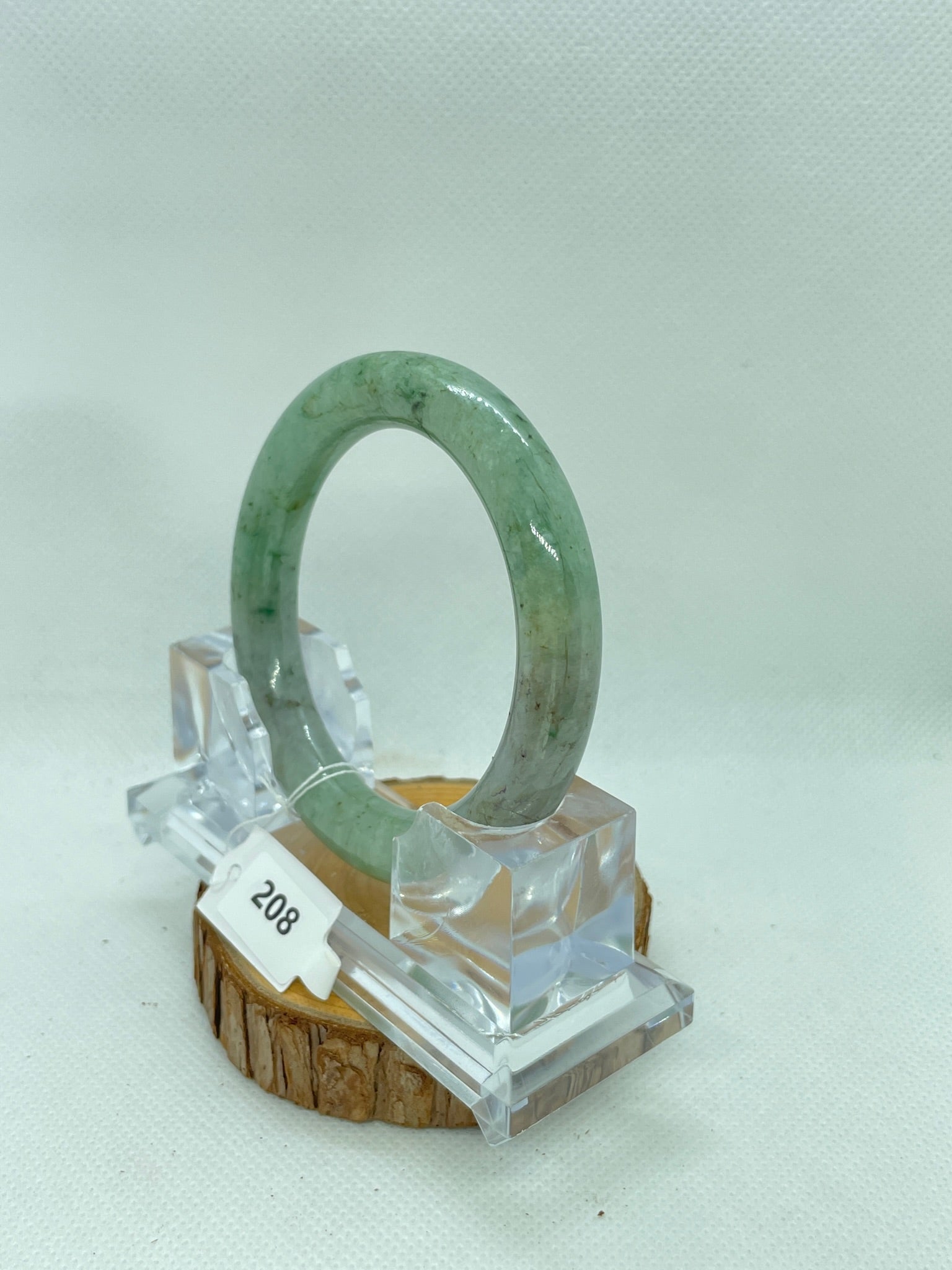 Grade A Natural Jade Bangle without certificate #208