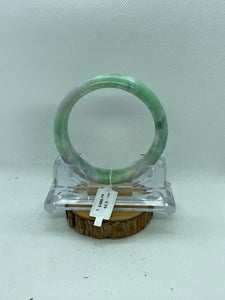 Grade A Natural Jade Bangle with certificate #313
