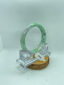 Grade A Natural Jade Bangle with certificate #313