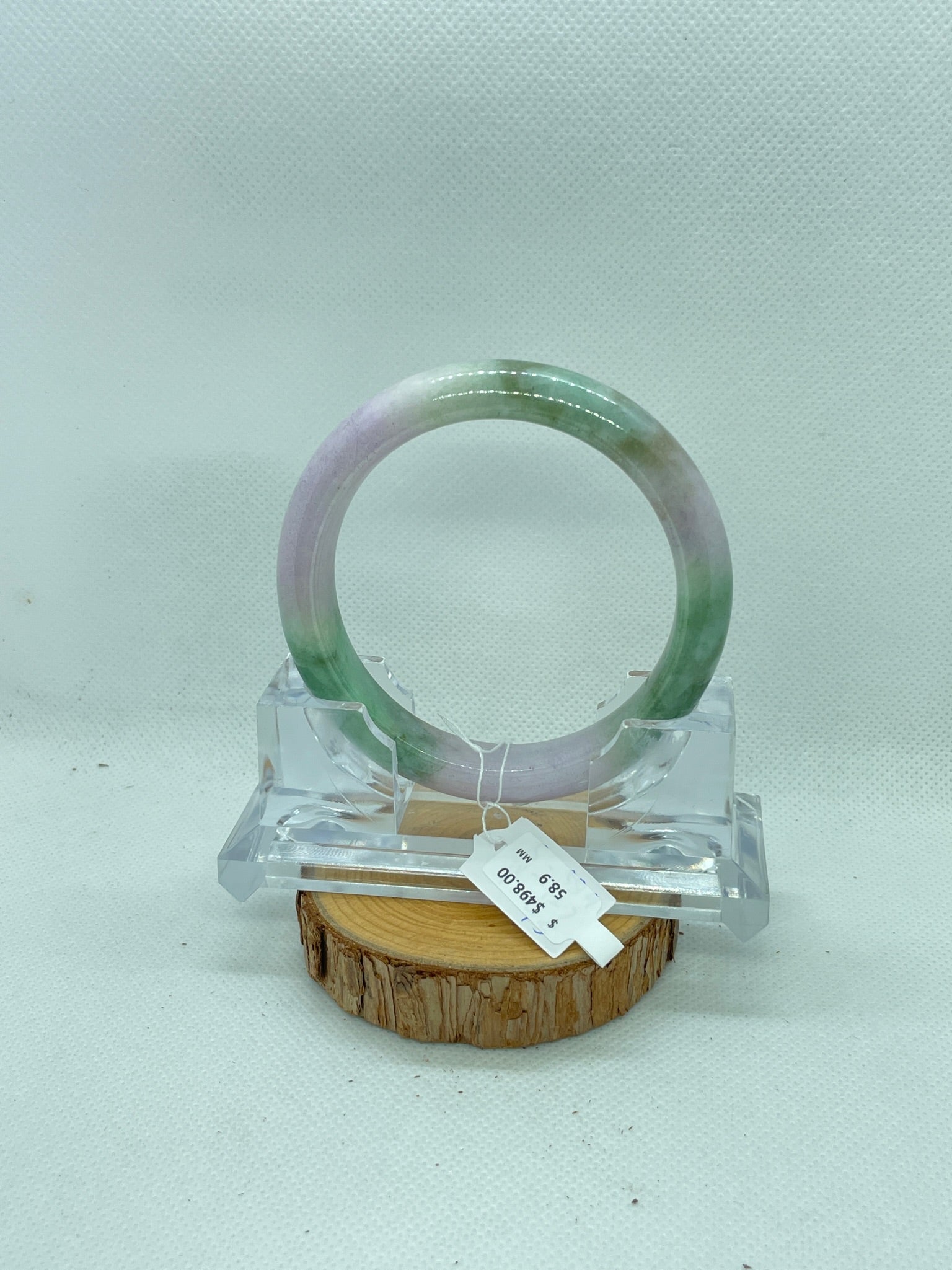 Grade A Natural Jade Bangle without certificate #217
