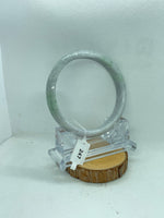 Load image into Gallery viewer, Grade A Natural Jade Bangle with certificate #247
