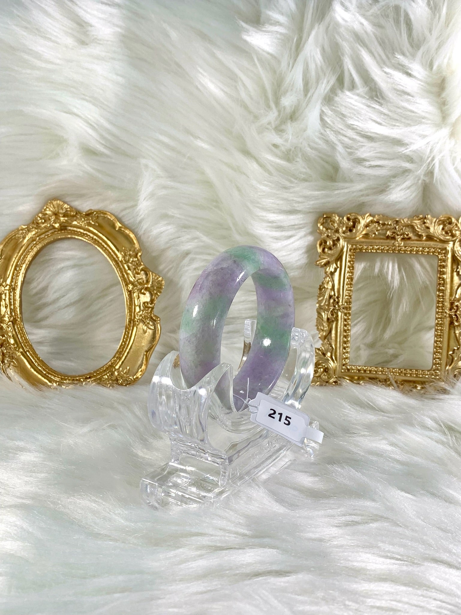 Grade A Natural Jade Bangle without certificate #215