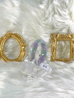 Load image into Gallery viewer, Grade A Natural Jade Bangle with certificate #215
