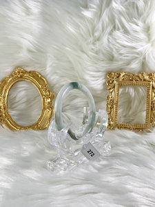 Grade A Natural Jade Bangle with certificate #272