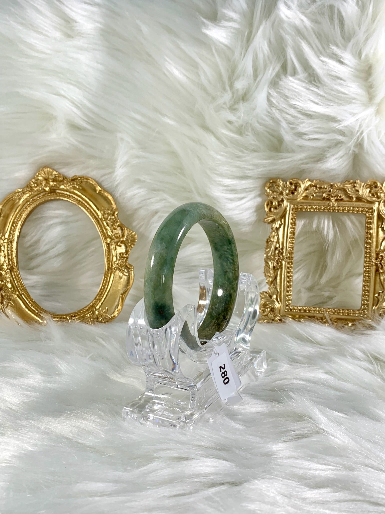 Grade A Natural Jade Bangle without certificate #280
