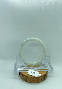 Grade A Natural Jade Bangle with certificate #276