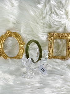 Grade A Natural Jade Bangle with certificate #278