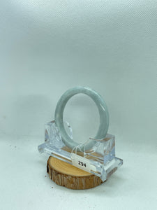 Grade A Natural Jade Bangle with certificate #294