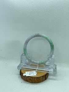 Grade A Natural Jade Bangle with certificate #225