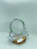 Load image into Gallery viewer, Grade A Natural Jade Bangle with certificate #225
