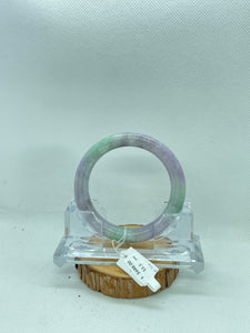 Grade A Natural Jade Bangle with certificate #224
