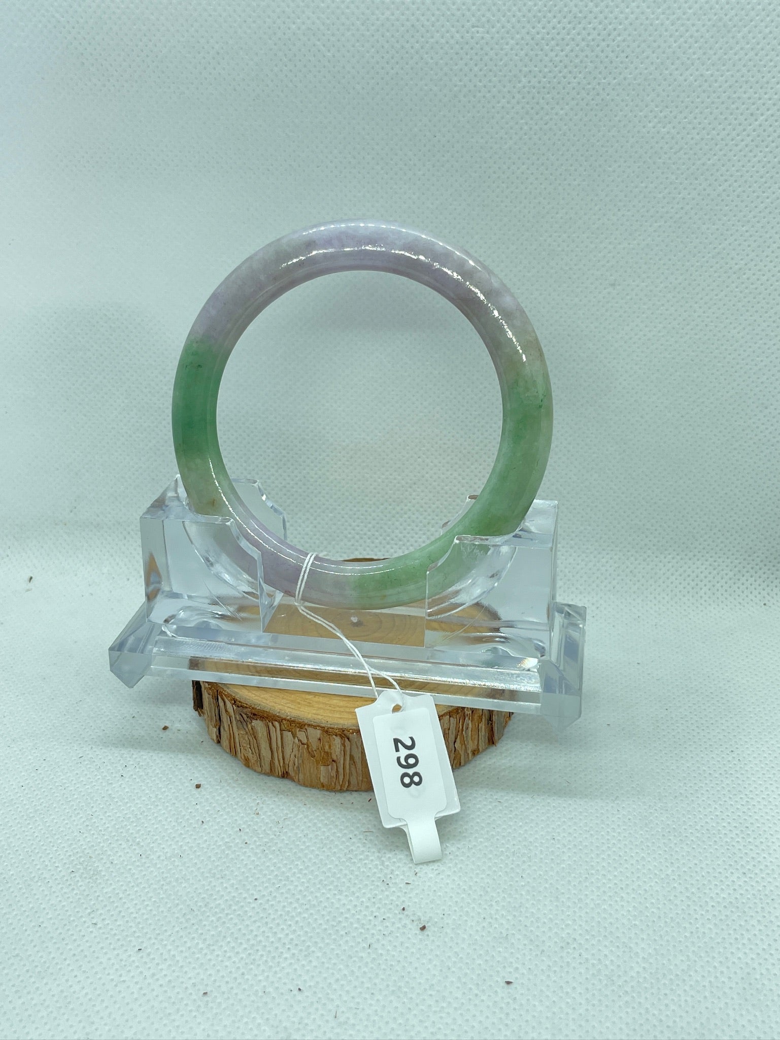 Grade A Natural Jade Bangle without certificate #298