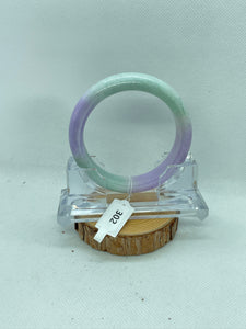 Grade A Natural Jade Bangle with certificate #302