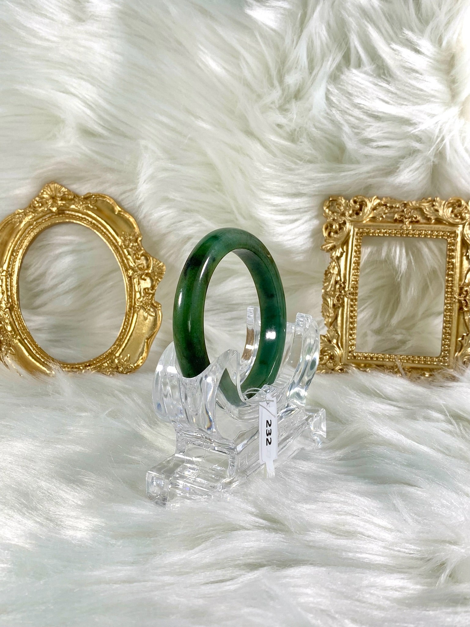 Grade A Natural Jade Bangle without certificate #232